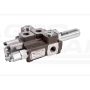 1-section hydraulic distributor, max flow 40L, controlled by a cable