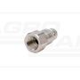 Dry break hydraulic quick connector (size 1/2) plug G3/4