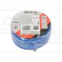 Flexible pneumatique renforcé en PVC avec raccords rapides YATO 10mm x 10m