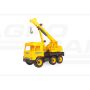 Middle Truck crane yellow in a carton