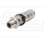 Breakable hydraulic quick coupling, WIA3CV series (3CFPV), long socket 1