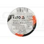 Rubans isolants assortis de couleurs YATO 19mm x 20m x 0,13 mm 10 pièce