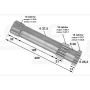 Intermediate shaft 886458M1