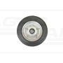 Roue en métal caoutchouté, dégagement 200x40 KMG KMG-200/7 PRODUIT POLONAIS