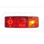 Right rear combination lamp, hybrid, 12/24V, with 200 cm cable WAŚ