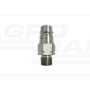 Hydraulic quick coupler, M20x1.5 plug, EURO external thread