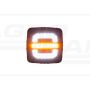 Front LED combined 2-function light ROCA HORPOL