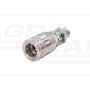 Hydraulic quick connector, long socket M20x1.5, external thread EURO PUSH-PULL (ISO 7241-A)