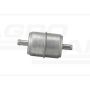 Flow fuel filter