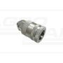 Hydraulic quick connector, socket M14x1.5, external thread EURO PUSH-PULL