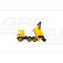 Middle Truck tipper yellow in a carton