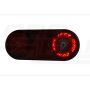 Left rear combined lamp with reflective triangle left - 6 functions HORPOL