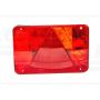 Rear combination lamp with reflector triangle HOR 45, single turn signal - right HORPOL