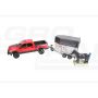 Pick-up RAM 2500 s prívesom na kone Bruder 02501