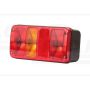 Ľavé zadné kombinované svetlo s odrazkou a spodným osvetlením ŠPZ, 12/24V WAŚ