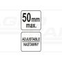 Dvojramenný stiahnutý nástroj na svorky ramien stieračov YATO 50 mm