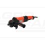 Angle grinder with rear handle and speed adjustment YATO 1400W 3000-12000 obr/min 125 mm