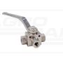 3-way hydraulic ball valve 3/2-1/4