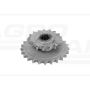 Double end sprocket complete Z17/Z25 Warfama