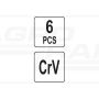 CrV reduction set YATO 6 pcs