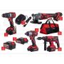 Sada elektrického náradia č. 7, 8-kusová Schmith