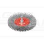 Tellerbürste FI mit Welle, Edelstahl Draht YATO 100 mm