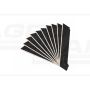 Black snap-off blades 10 pieces Schmith 18mm
