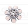 Clutch disc 28/221-319 fi-350 z-16 26.7 / 32.8