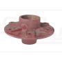 Left wheel hub, 6 holes