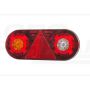 Left rear combined lamp with reflective triangle left - 6 functions HORPOL