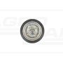 Roue en métal caoutchouté, dégagement, roulement à rouleaux 140x34 KMG KMG-140/3 PRODUIT POLONAIS