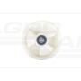 White wheel, ball bearing, 750 kg.