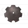 Toothed disc Z-7 fi 510 hole 30x30 boron steel Waryński 1242050040, 1279201020