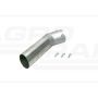 Trubka tlumiče výfuku WARYŃSKI s ohnutou špičkou