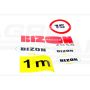 Lot d'autocollants Bizon Rekord Z-058