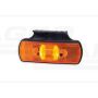 LED outline lamp from the HOR 85 group with hook and reflector - orange HORPOL