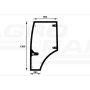 Left door glass MJR 80