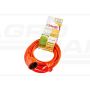 Predlžovací kábel 2x1mmx10m ORANŽOVÝ