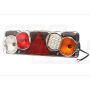Feu combiné arrière droit, 24V, hybride, avec réflecteur triangulaire et câble de 60 cm WAŚ