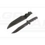 340 mm hunting knife with holster 