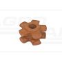 Bergman spreader chain wheel 150102 115x65x35x10 chain pitch 9x27