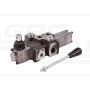 1-section hydraulic distributor, max flow 40L with floating section