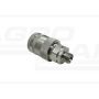 Hydraulic quick connector, socket M16x1.5, external thread EURO PUSH-PULL