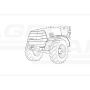 Farm tractor working lamp kit