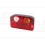 Combined rear light with HOR 68 reflective triangle - right HORPOL