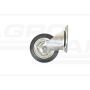Roue métallique pivotante caoutchoutée 160x30 KMG KMG-160/3 PRODUIT POLONAIS