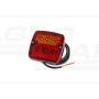 Combined rear light HOR 74, short, LED 12/24 V HORPOL