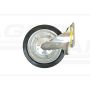 Roue métallique pivotante caoutchoutée 250x50 KMG KMG-250/3 PRODUIT POLONAIS