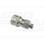 Hydraulic quick connector, M16x1.5 socket, EURO external thread