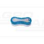 Universal eight-stroke brush mini white/blue AMIR